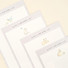 Cute illustration - Dash and Dot Garden Walk Letter with Envelope Set